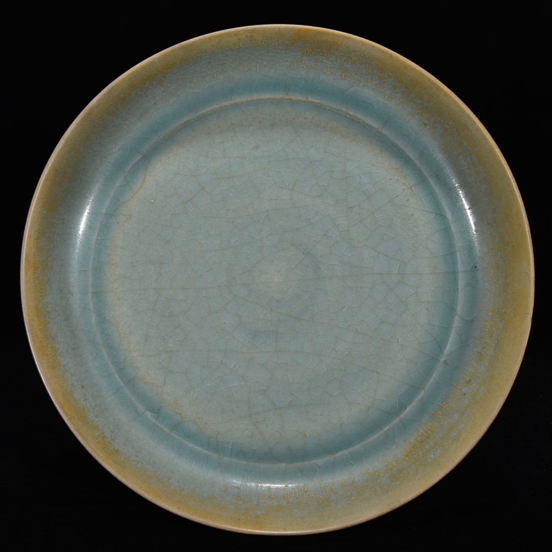 Song Dynasty Ru ware celadon-glazed rolled-foot washer (1 of 9)