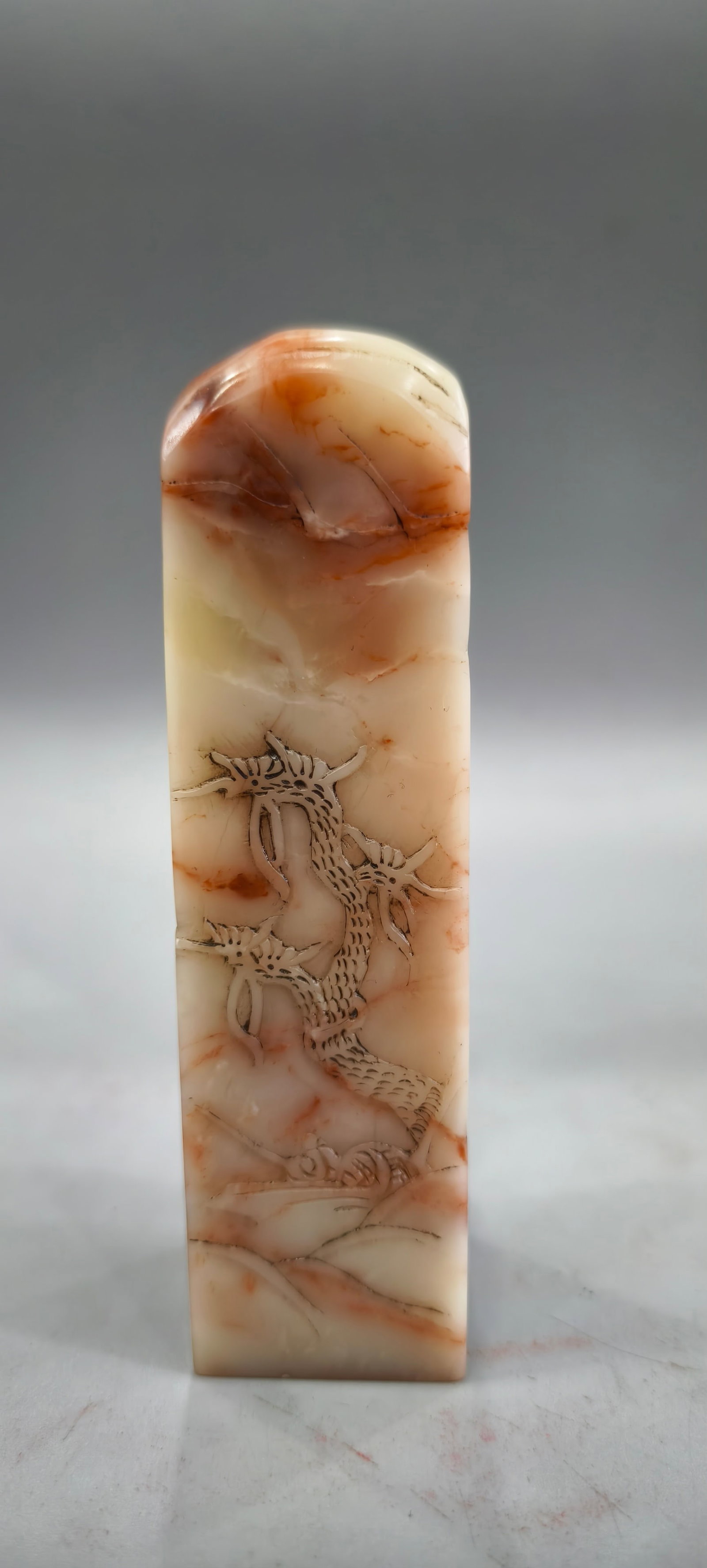 Shoushan stone (bas-relief) seal (1 of 9)
