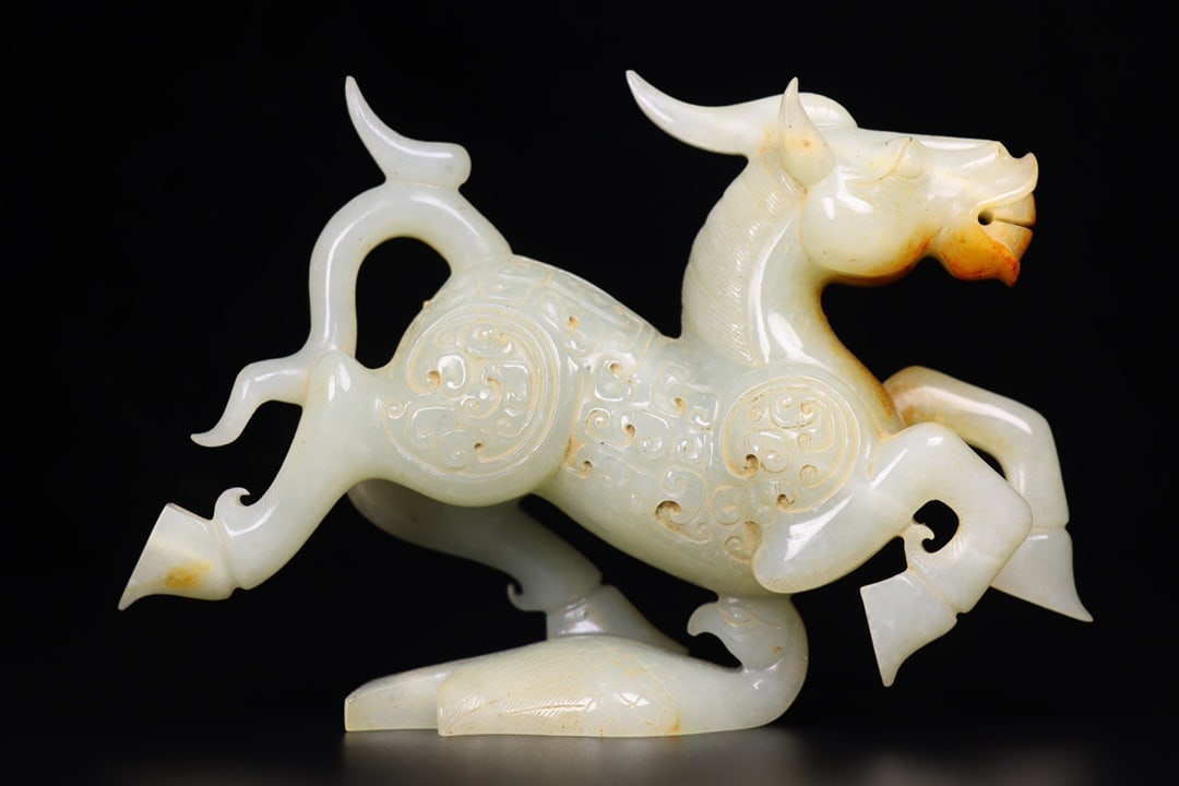Exquisite Hetian Jade Horse (1 of 9)