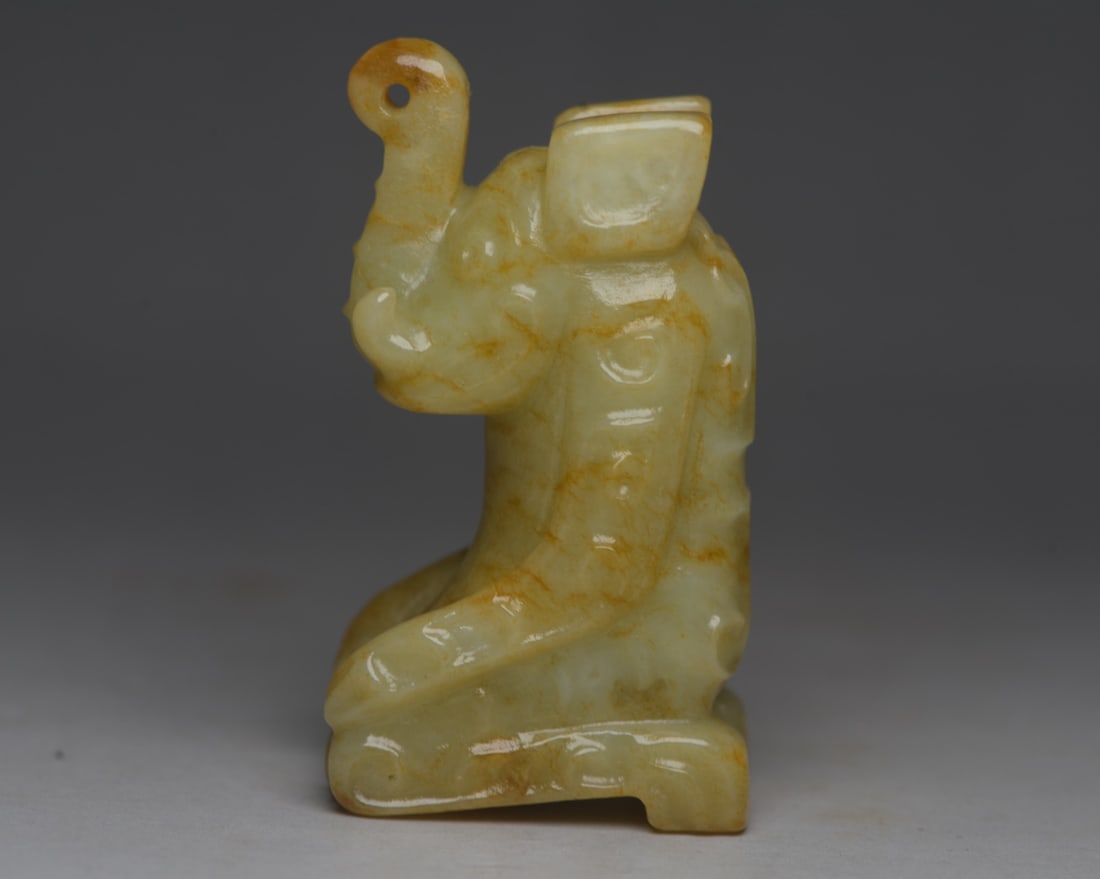 Hotan Jade Elephant (1 of 9)