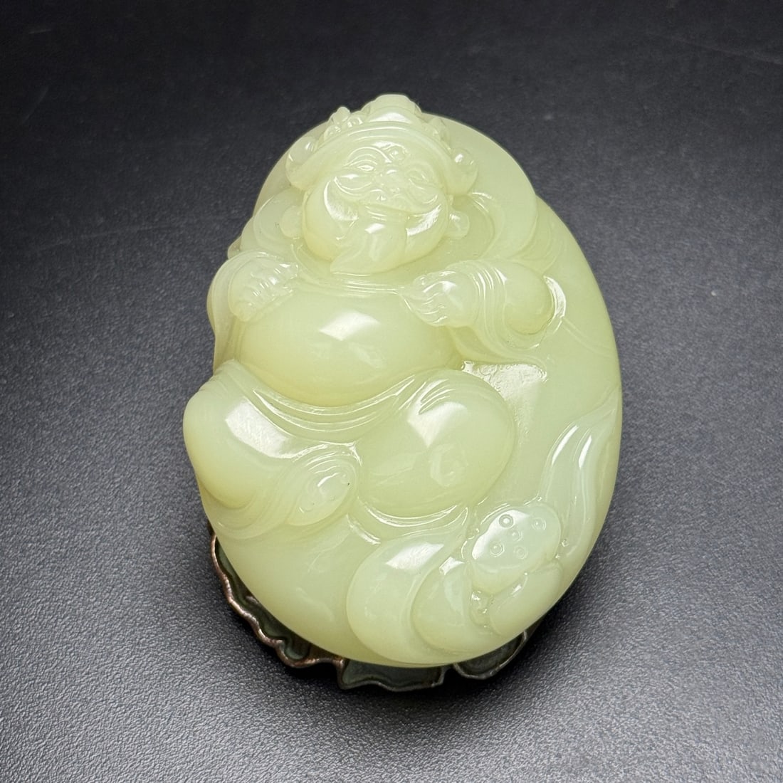 Exquisite Hetian Jade God of Wealth (1 of 9)