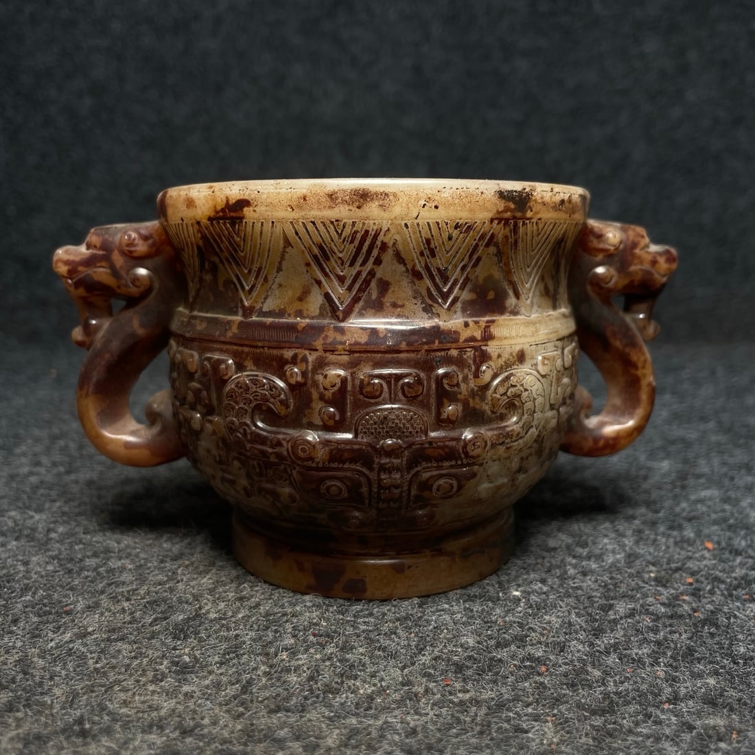 Ancient Jade Incense Burner Ornament: Ancient jade incense burner ornament dimensions: 13.8 x 9.3 x 8 cm (length x width x height). Provenance:Private collection from a professor in University of Glasgow. We warmly invite collectors, coll