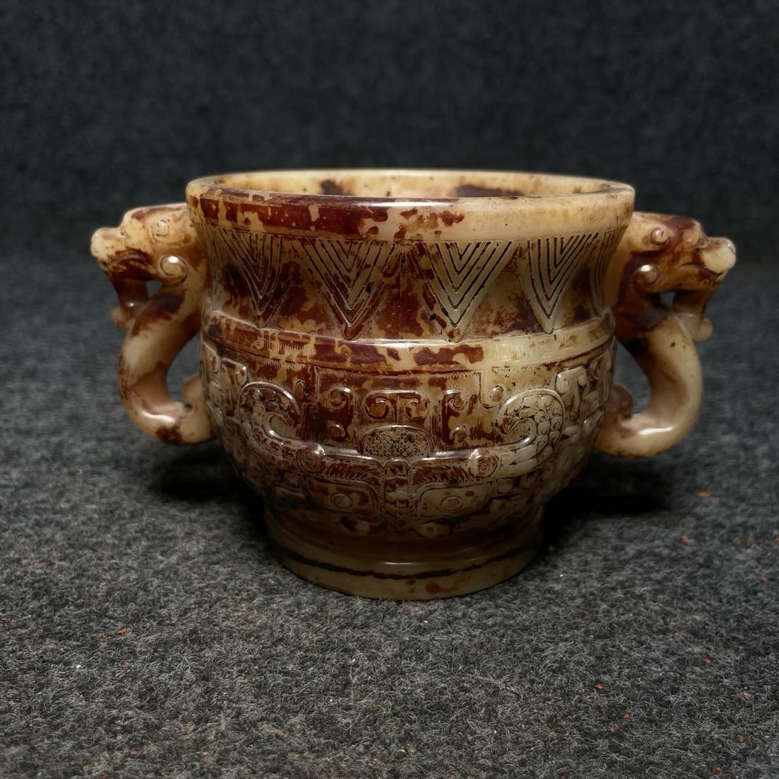 Ancient Jade Incense Burner Ornament: Ancient jade incense burner ornament dimensions: 13.8 x 9.3 x 8 cm (length x width x height). Provenance:Private collection from a professor in University of Glasgow. We warmly invite collectors, coll