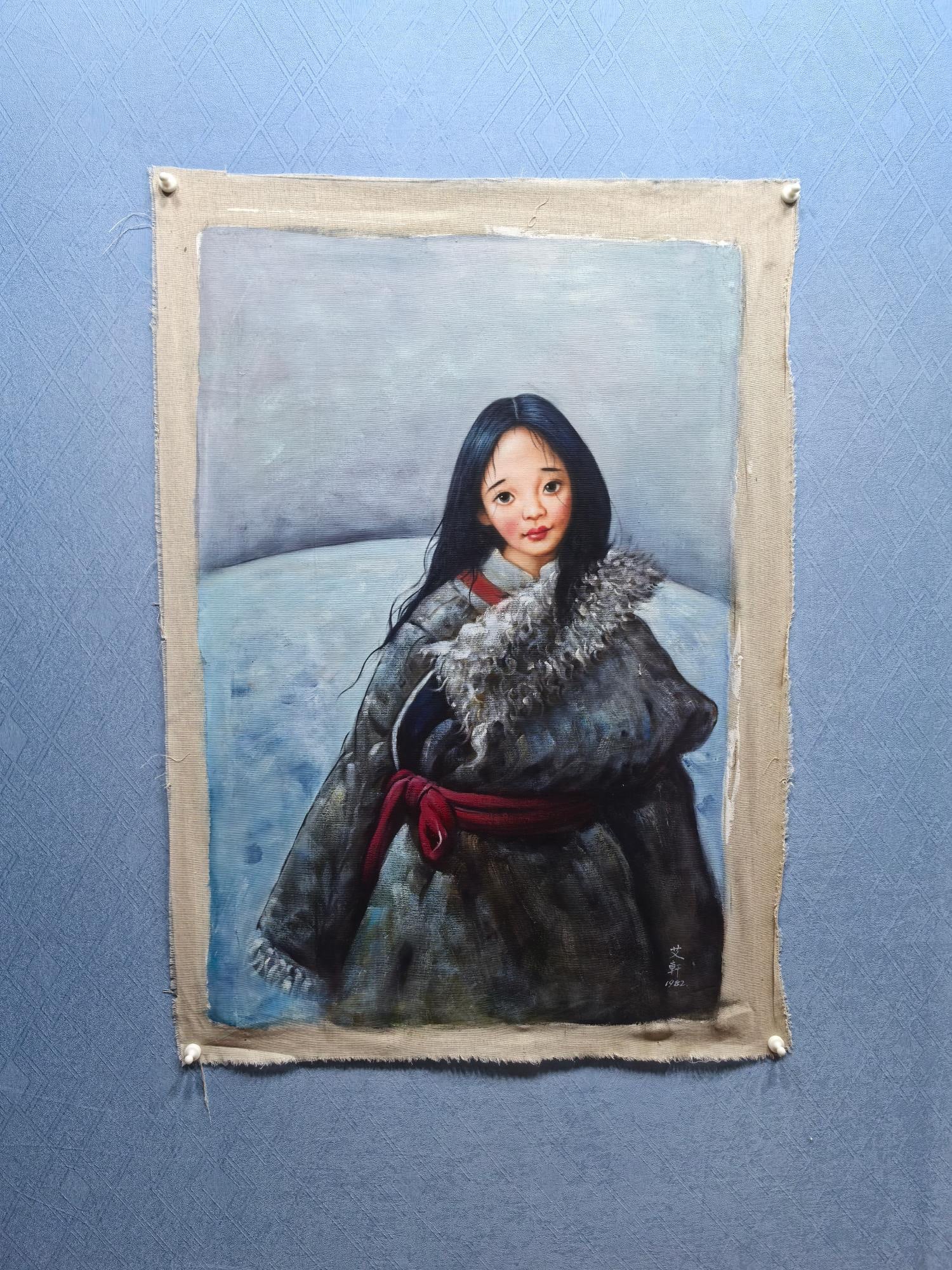 Ai Xuan Fine Oil Paintings: Ai Xuan's exquisite oil painting, 72.8 x 101.3 cm. Provenance:from a private collector in Luxembourg. We warmly invite collectors, colleagues, and friends to join us for our auctions and look forward 
