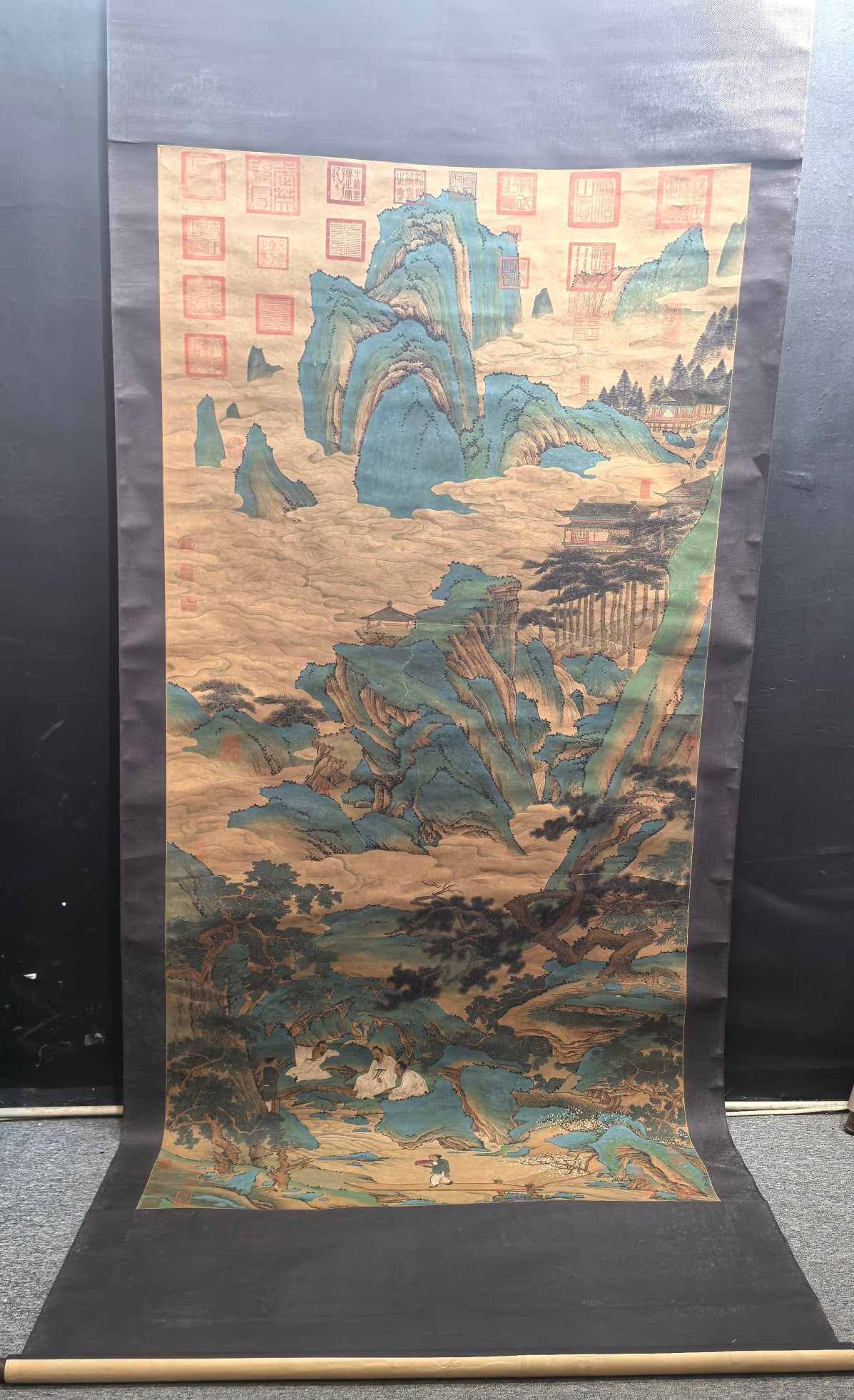 Li Cheng, Fine Paper Painting, Landscape and Figures (1 of 9)