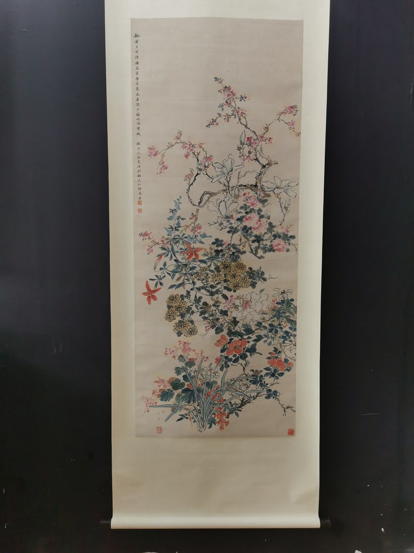 Ma Quan, Fine Paper Flower Paintings (1 of 9)