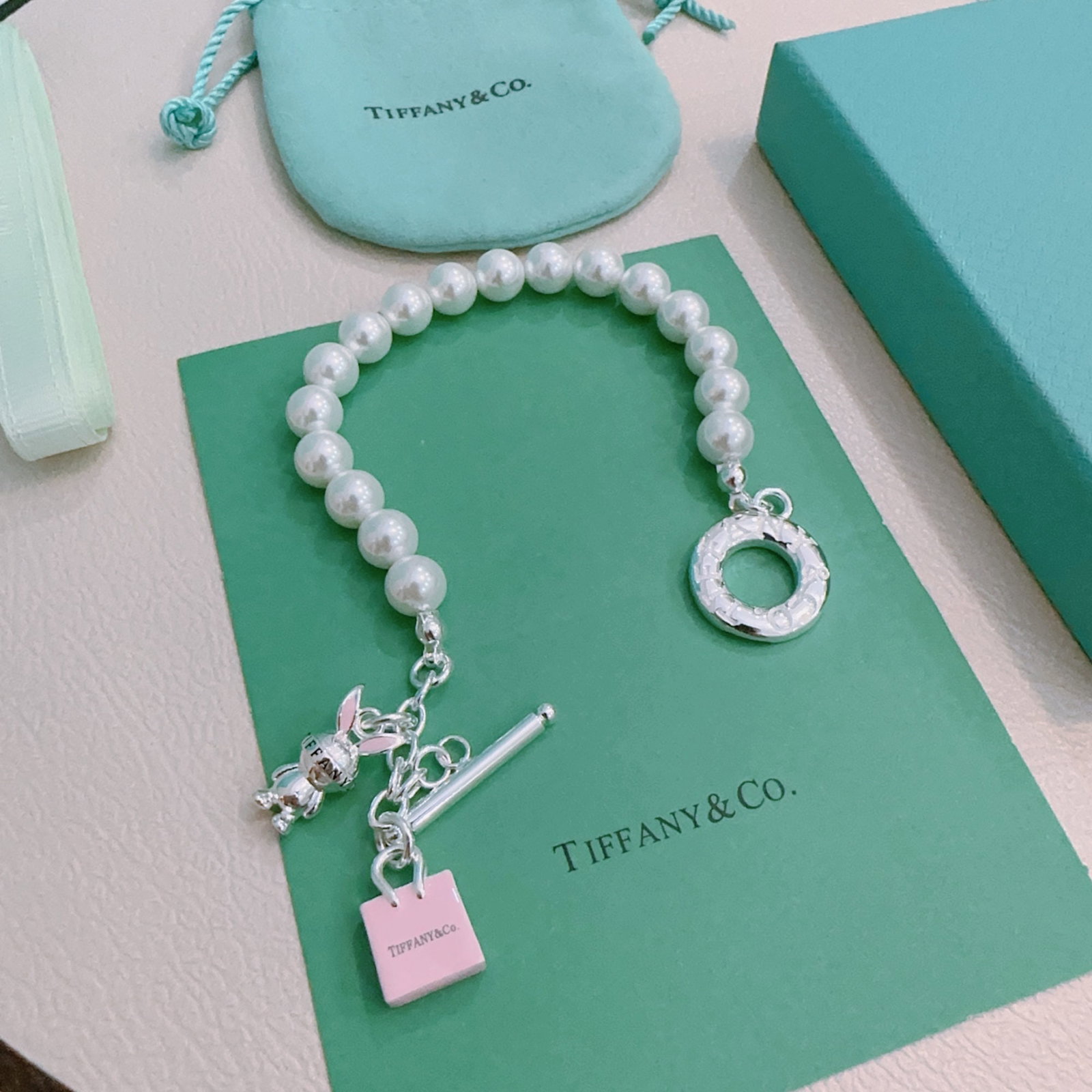 TIFFNY&CO. Bracelet: We offer FREE SHIPPING for both domestic and international clients who bid over $500. TIFFNY&CO. Exquisite silver bracelet, celebrity style, retro trendy fashion, unisex, couple style, rock punk silve