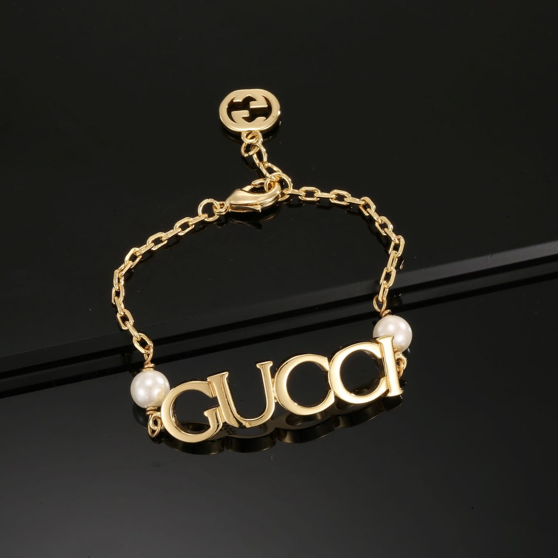 Gucci bracelet: We offer FREE SHIPPING for both domestic and international clients who bid over $500. Gucci vintage letter bracelet, high-end design A wonderful gift for you or your loved one. Currencies including US