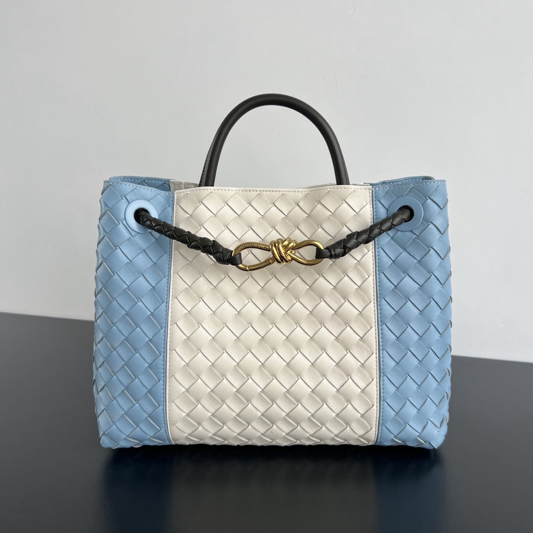 Bottega Veneta Andiamo: We offer FREE SHIPPING for both domestic and international clients who bid over $500. The Bottega Veneta Andiamo handbag, a favorite among celebrities, features a unique and trendy design with three d