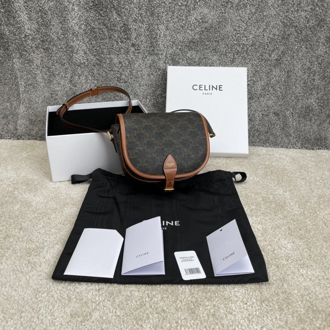 Celine FOLCO Medium Logo Print Handbag: We offer FREE SHIPPING for both domestic and international clients who bid over $500. FOLCO Medium Logo Print Handbag, 7 x 7 x 3 inches (18 x 17 x 6.5 cm), 59% coated synthetic leather, 41% cowhide le