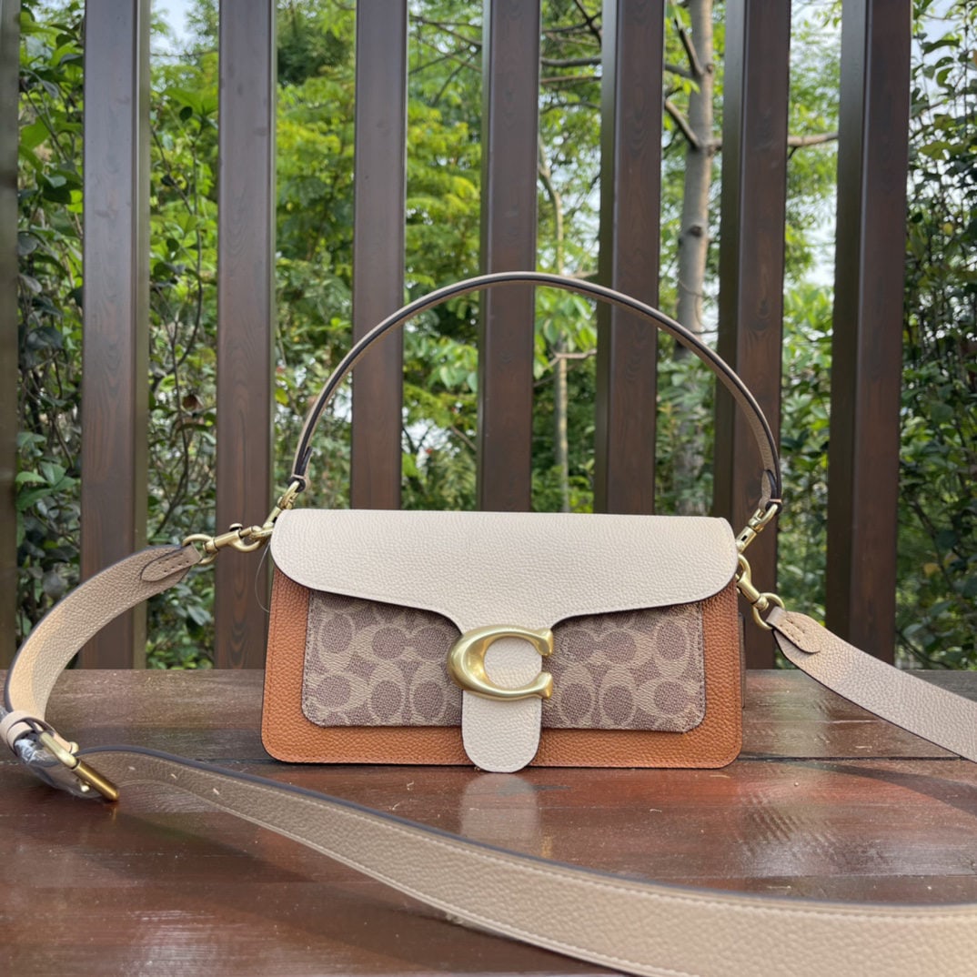 COACH Tabby: We offer FREE SHIPPING for both domestic and international clients who bid over $500. The Tabby series is very popular, and the Dionysus has added a new color-blocked version with monogram leather and