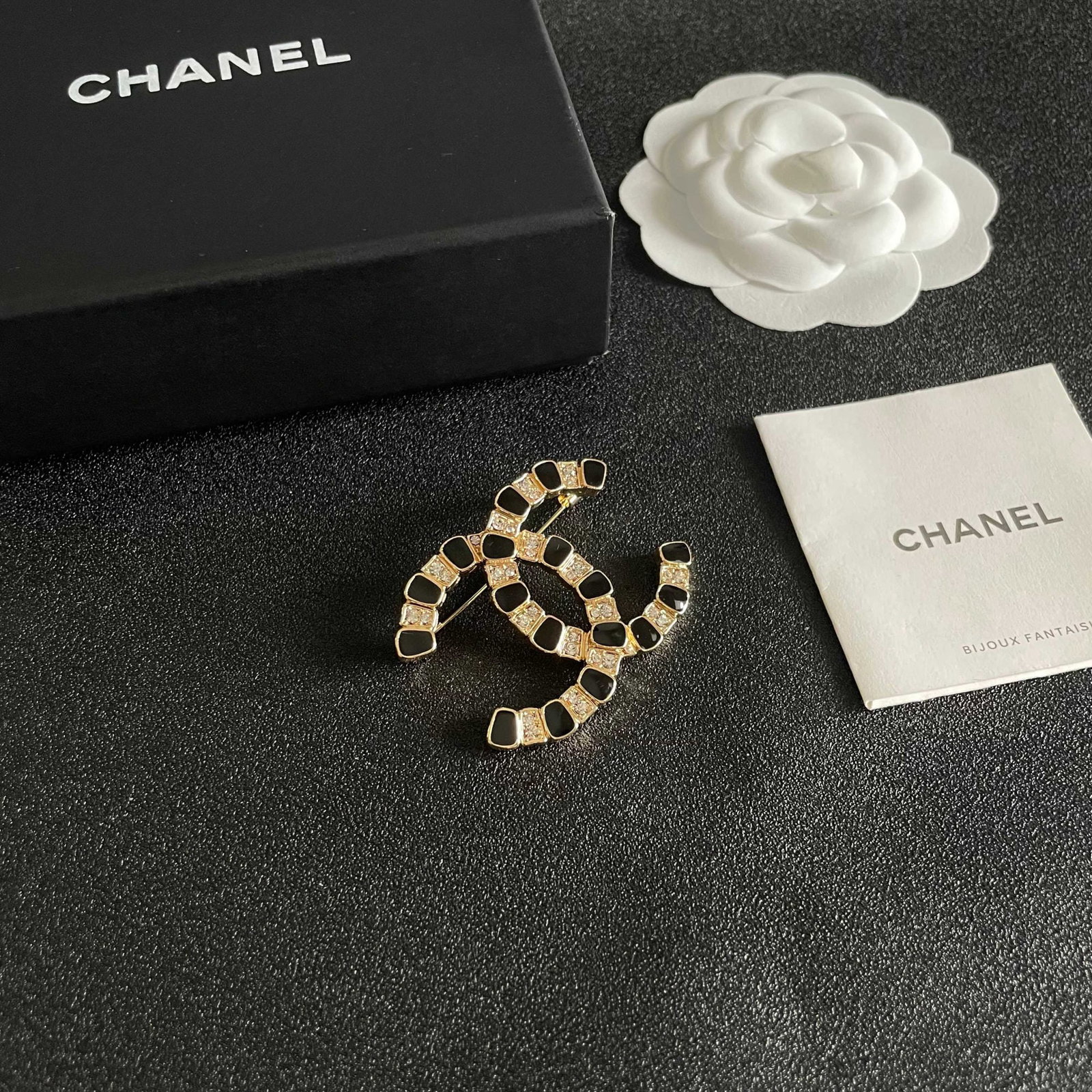 CHANEL Brooch: We offer FREE SHIPPING for both domestic and international clients who bid over $500. CHANEL brooches are the accessories that truly understand women. Women who have poured their hearts and souls