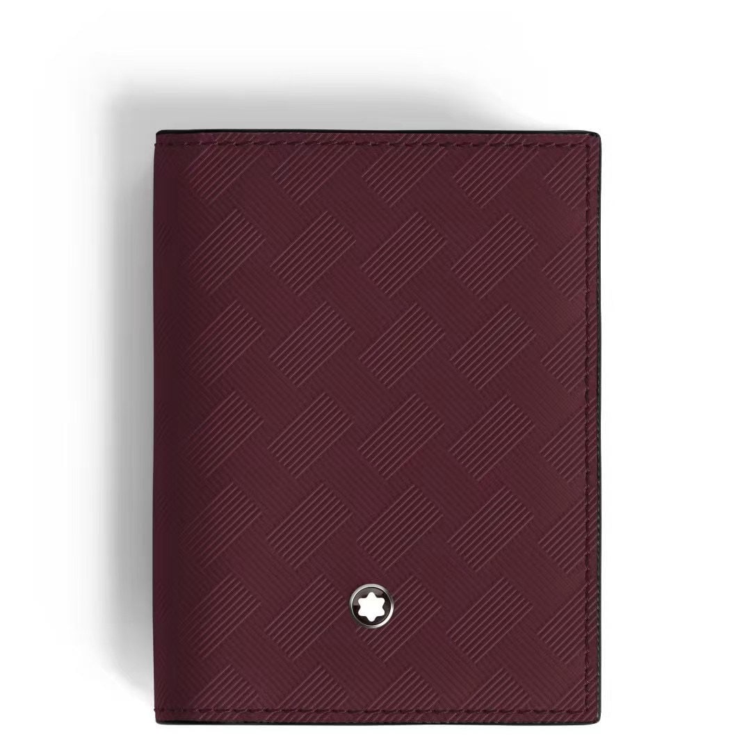 MONTBLANC 3.0 Series 4-Slot Card Holder in Bordeaux Red: We offer FREE SHIPPING for both domestic and international clients who bid over $500. MONTBLANC 3.0 Series 4-Slot Card Holder, Bordeaux Red, Material: Cowhide Leather A wonderful gift for you or your 