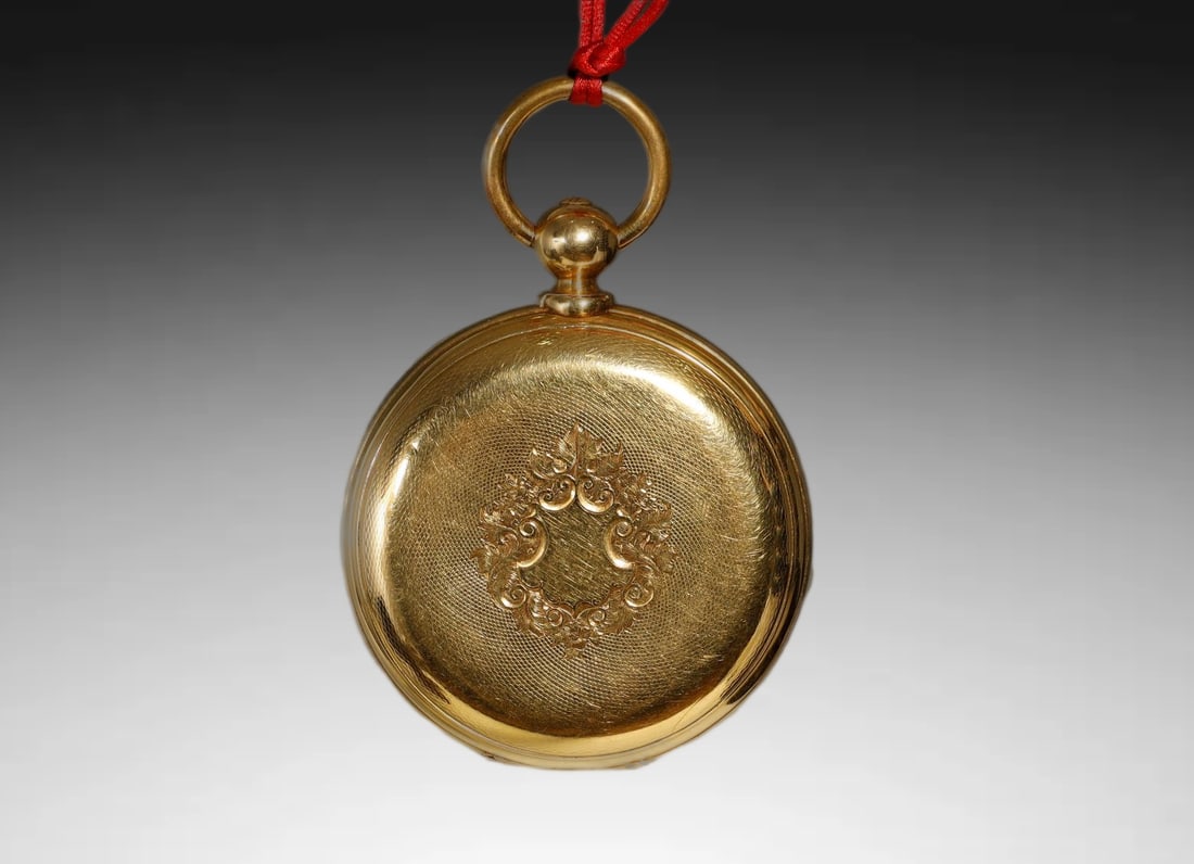 19th Century Gold Hunter-Case Pocket Chronometer (1 of 10)