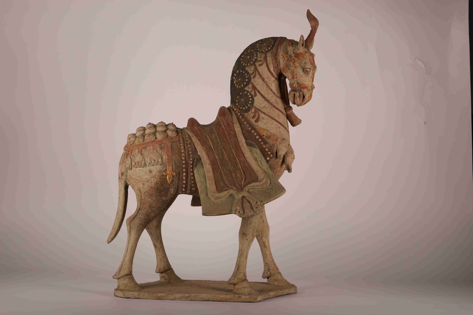Northern Qi Painted Pottery Horse, TL Tested (ONE) (1 of 12)