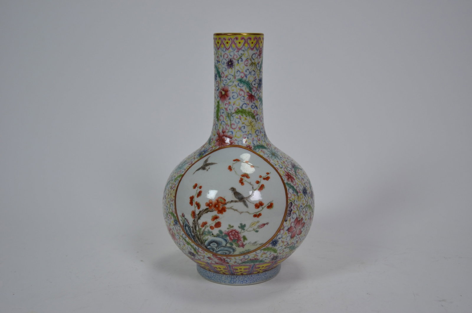 Qing Yongzheng Blue-and-White-Marked Famille (1 of 7)