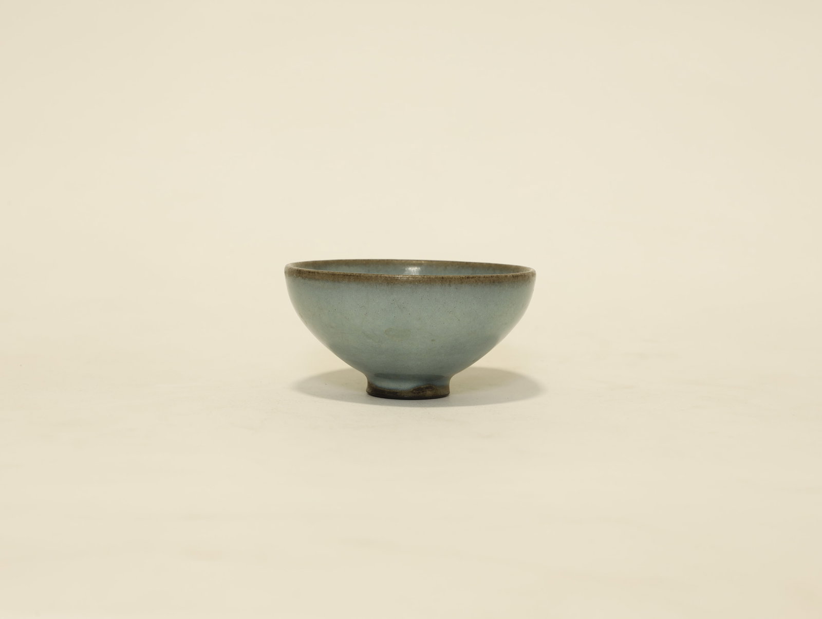 Song Dynasty Sky-Blue Glazed Flared Bowl (1 of 4)