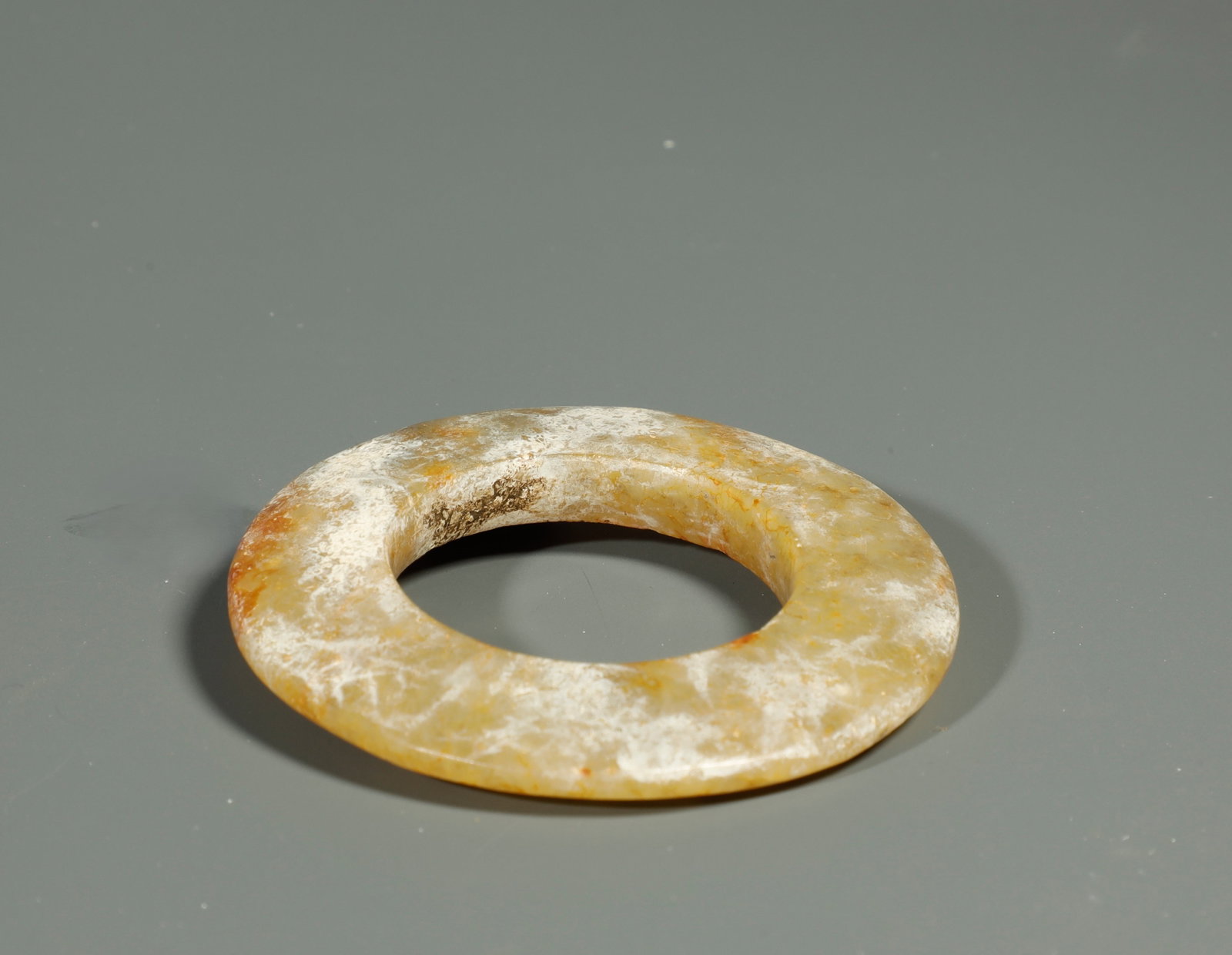 Chinese - Liangzhu Culter Neolithic Jade Bi Disc (1 of 3)