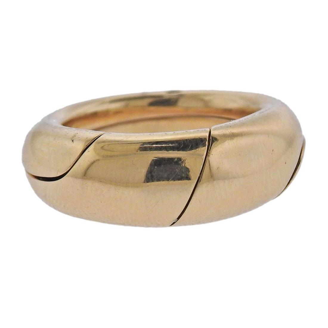 Chaumet Paris 18k Gold Puzzle Ring (1 of 3)