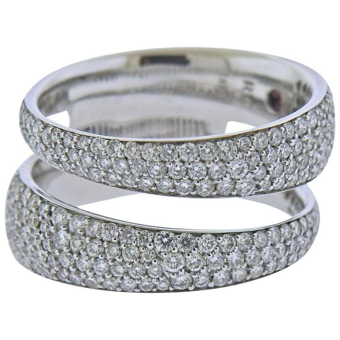 Roberto Coin Scalare Gold Diamond Ring (1 of 5)