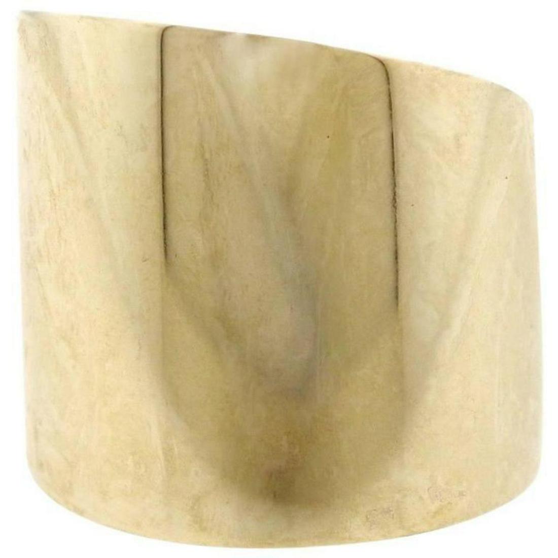 Vhernier Camuration Gold Wide Band Ring (1 of 4)