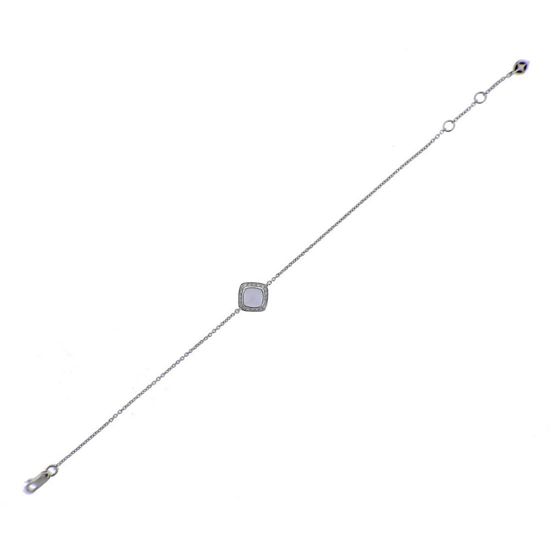 Fred Paris Pain De Sucre 18k Gold Chalcedony Diamond (1 of 3)