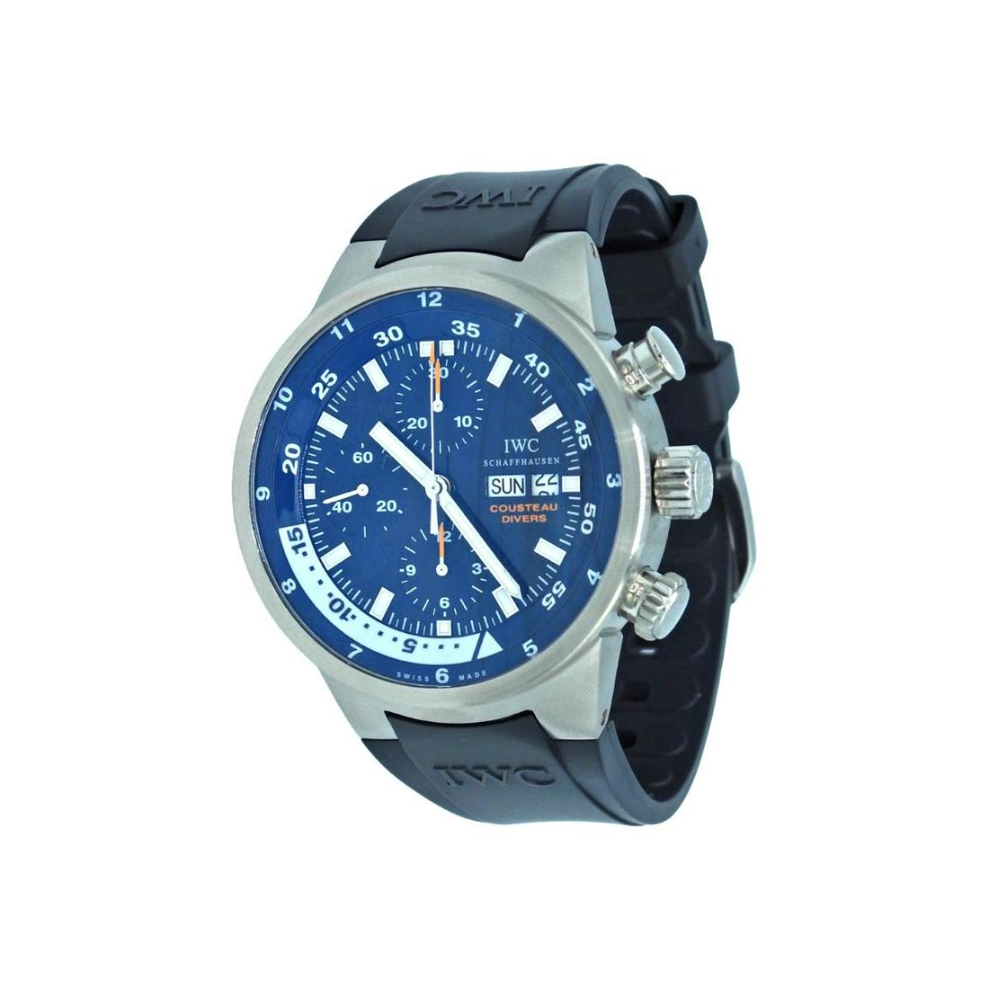 IWC Aquatimer Chronograph Blue Dial Watch IW378201 (1 of 3)