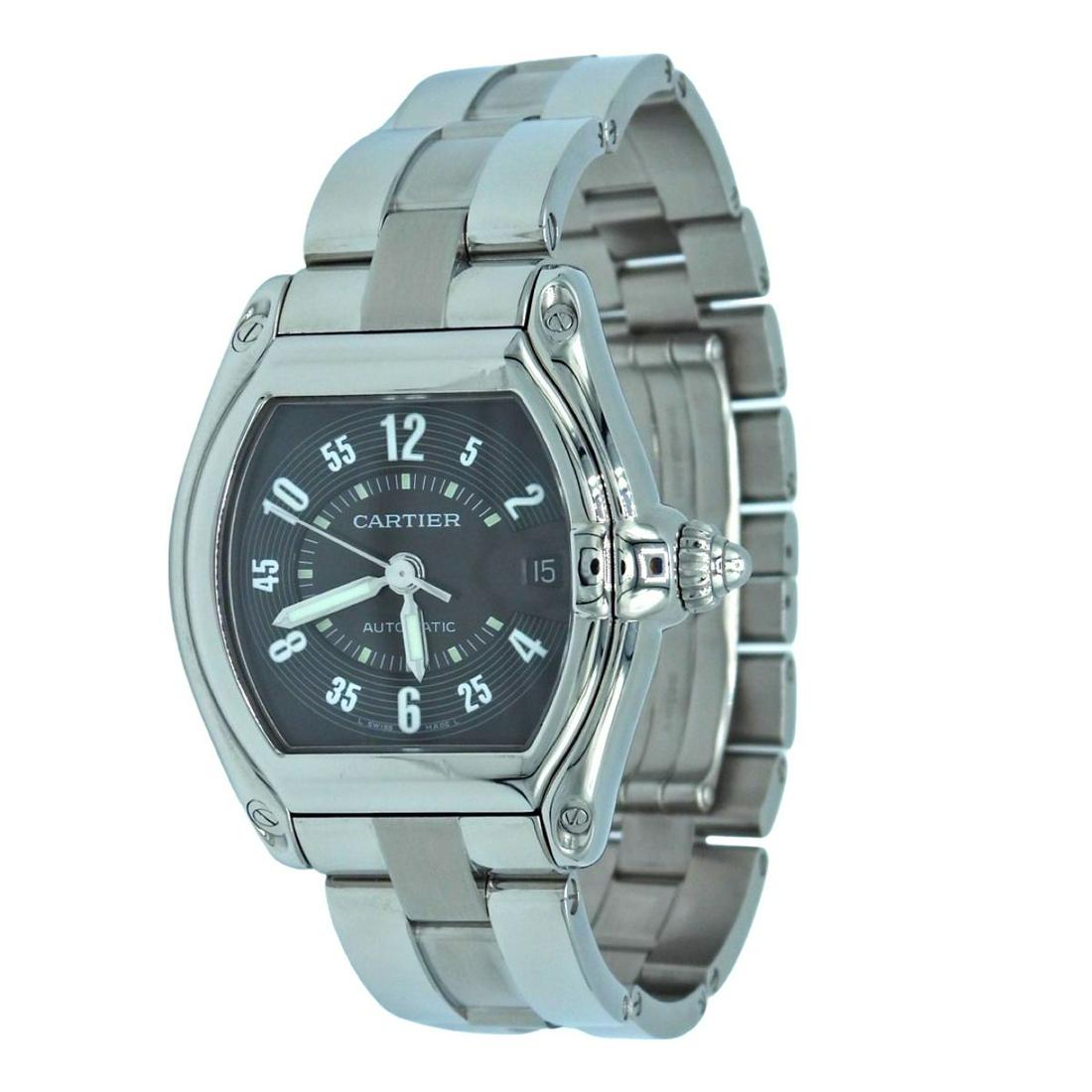 Cartier Roadster Steel Automatic Watch W62004V3 (1 of 4)