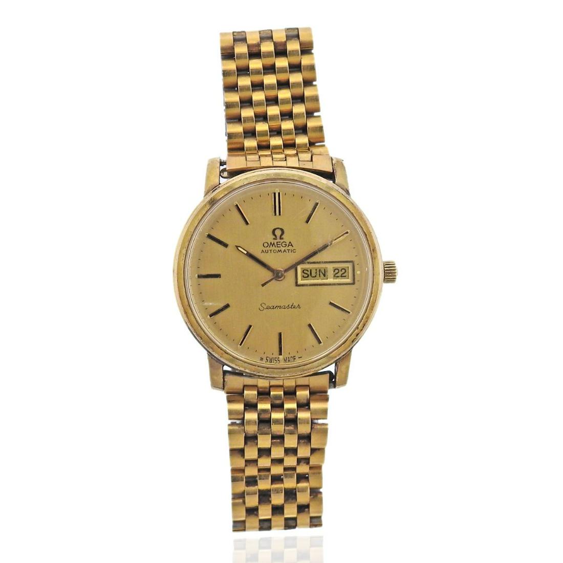 Vintage Omega Speedmaster Day Date Automatic Watch (1 of 6)