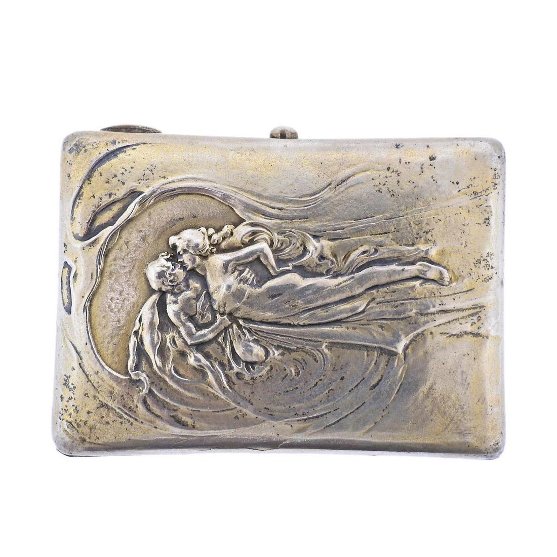 Antique Russian Silver Cigarette Case (1 of 4)