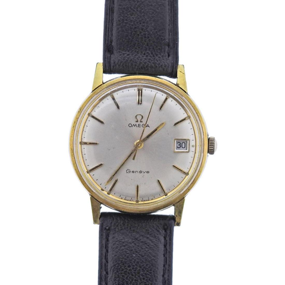 Vintage Omega Seamaster Date Gold Filled Automatic Watch (1 of 4)