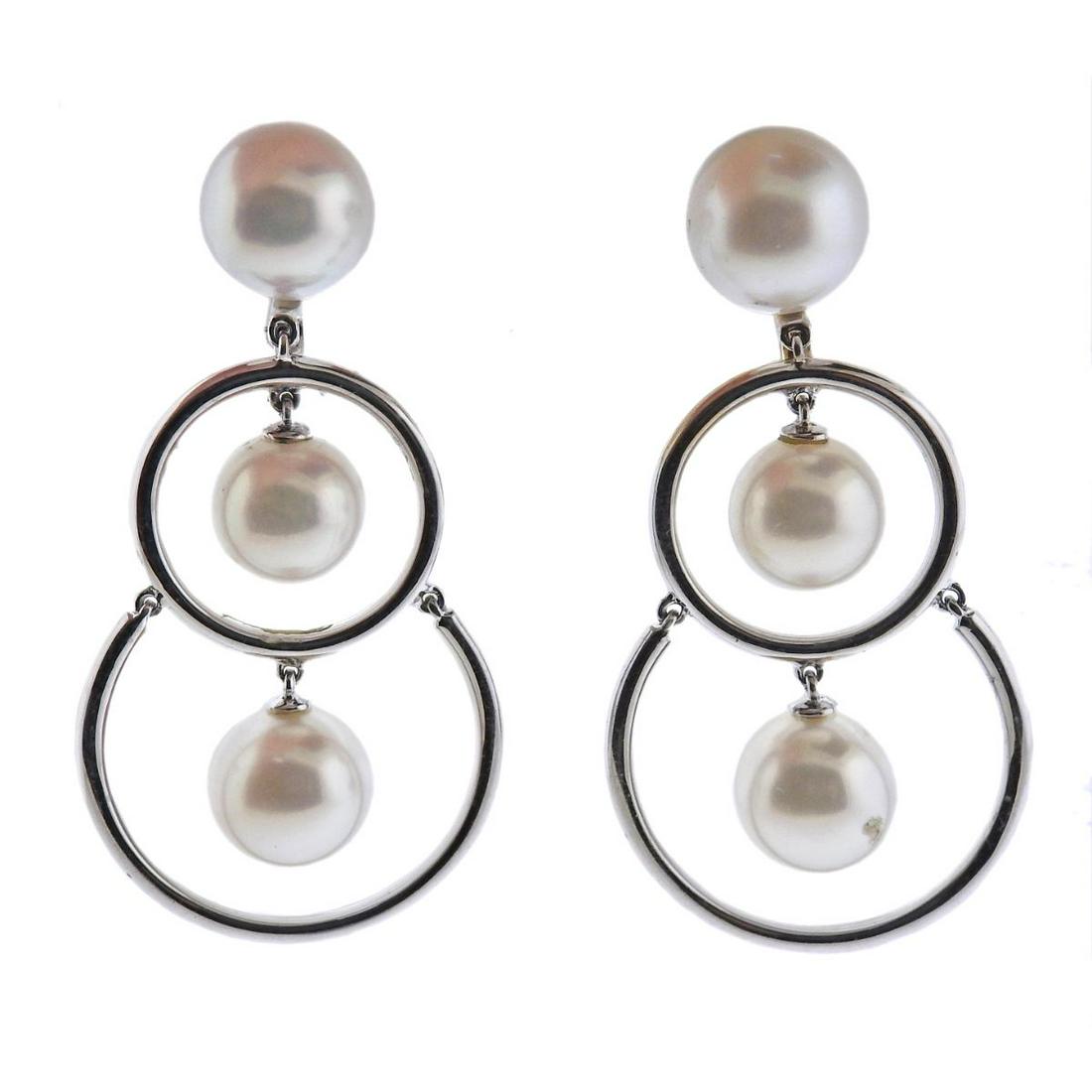 Assael 18k Gold Pearl Drop Earrings (1 of 4)