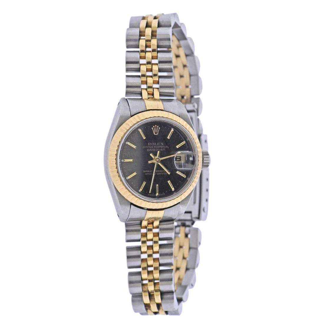 Rolex Datejust Two Tone 26mm Automatic Ladies Watch 69173 (1 of 4)