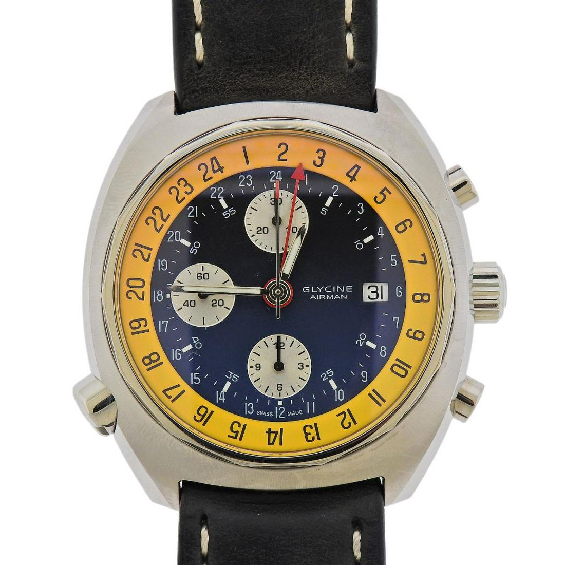 Glycine Airman SST Chronograph Automatic Men's Watch 3902.186 (1 of 5)