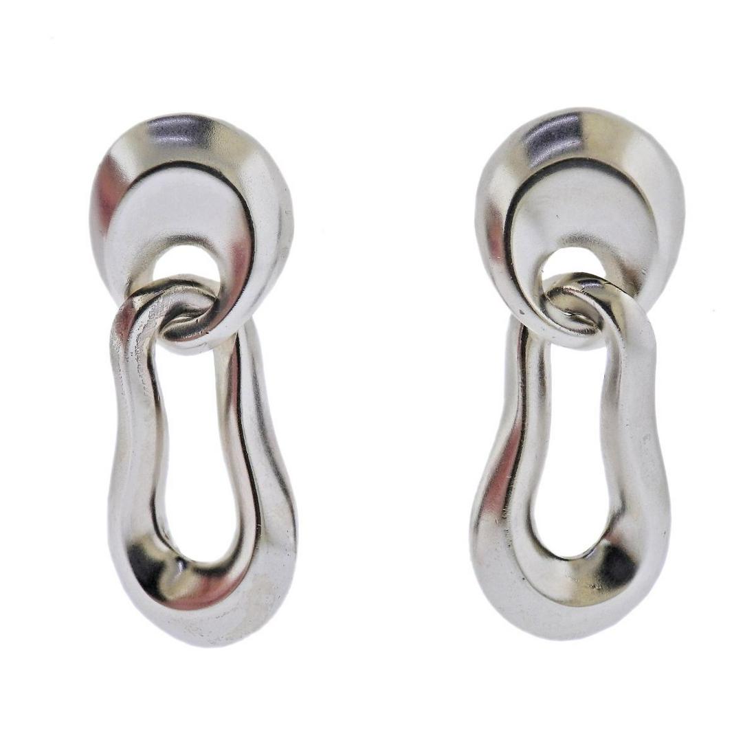 Angela Cummings Sterling Silver Doorknocker Earrings (1 of 4)