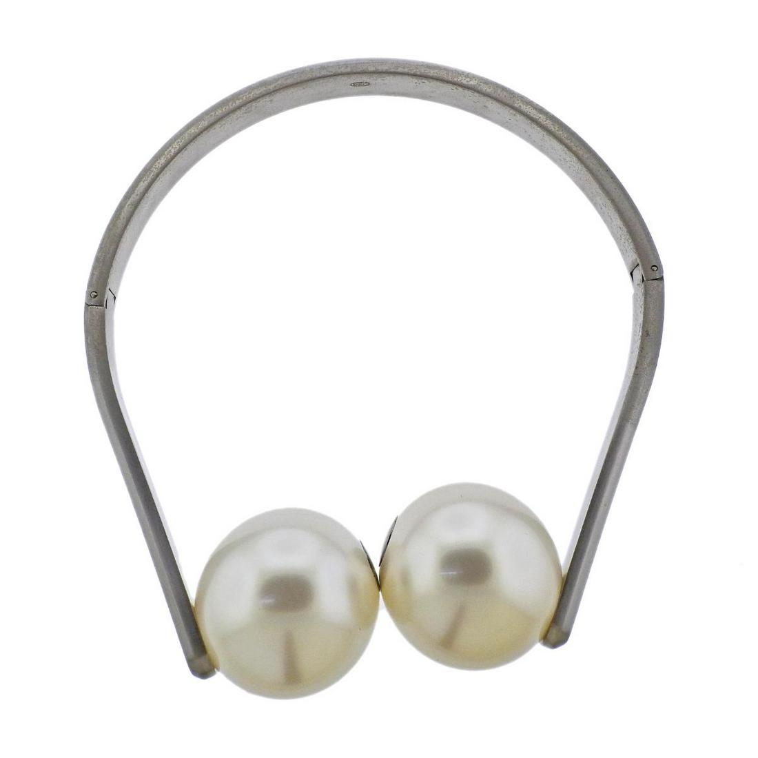 Chanel Costume Pearl Collar Necklace (1 of 4)