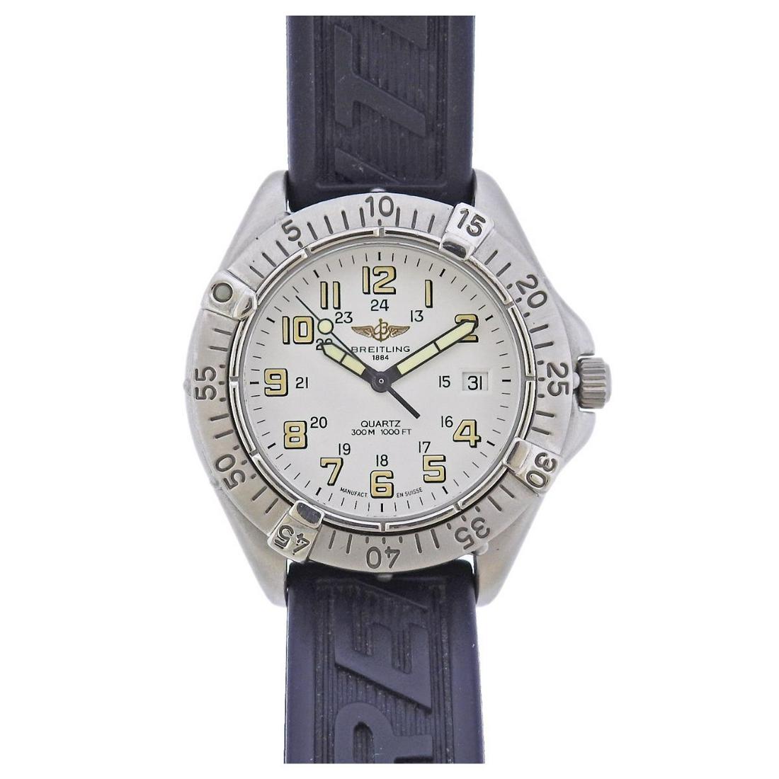Breitling Colt Stainless Steel Quartz Watch A57035 (1 of 4)