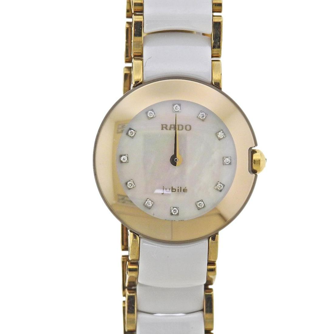 Rado Limited Edition Diamond MOP Ceramic Quartz Ladies Watch 239/500 (1 of 5)