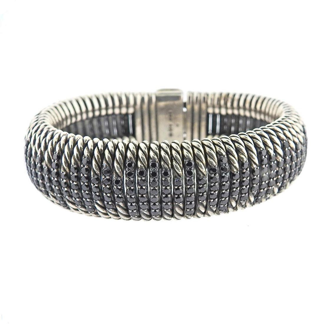 David Yurman Tempo Black Spinel Bracelet (1 of 3)