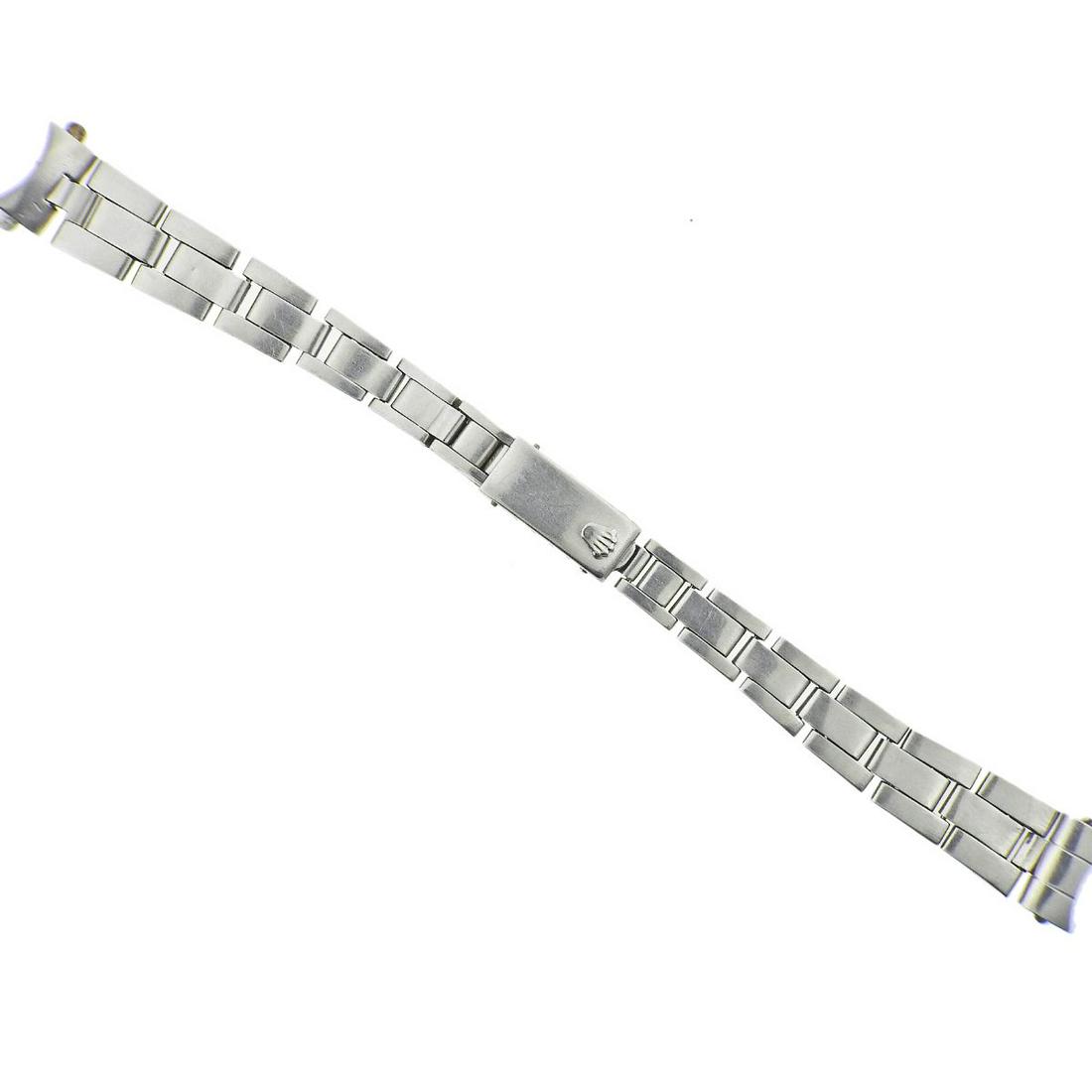 Rolex 13mm Oyster Bracelet 7834: Metal : Stainless Steel Designer : Rolex Measurements : 6 1/2" long, 13mm width at opening