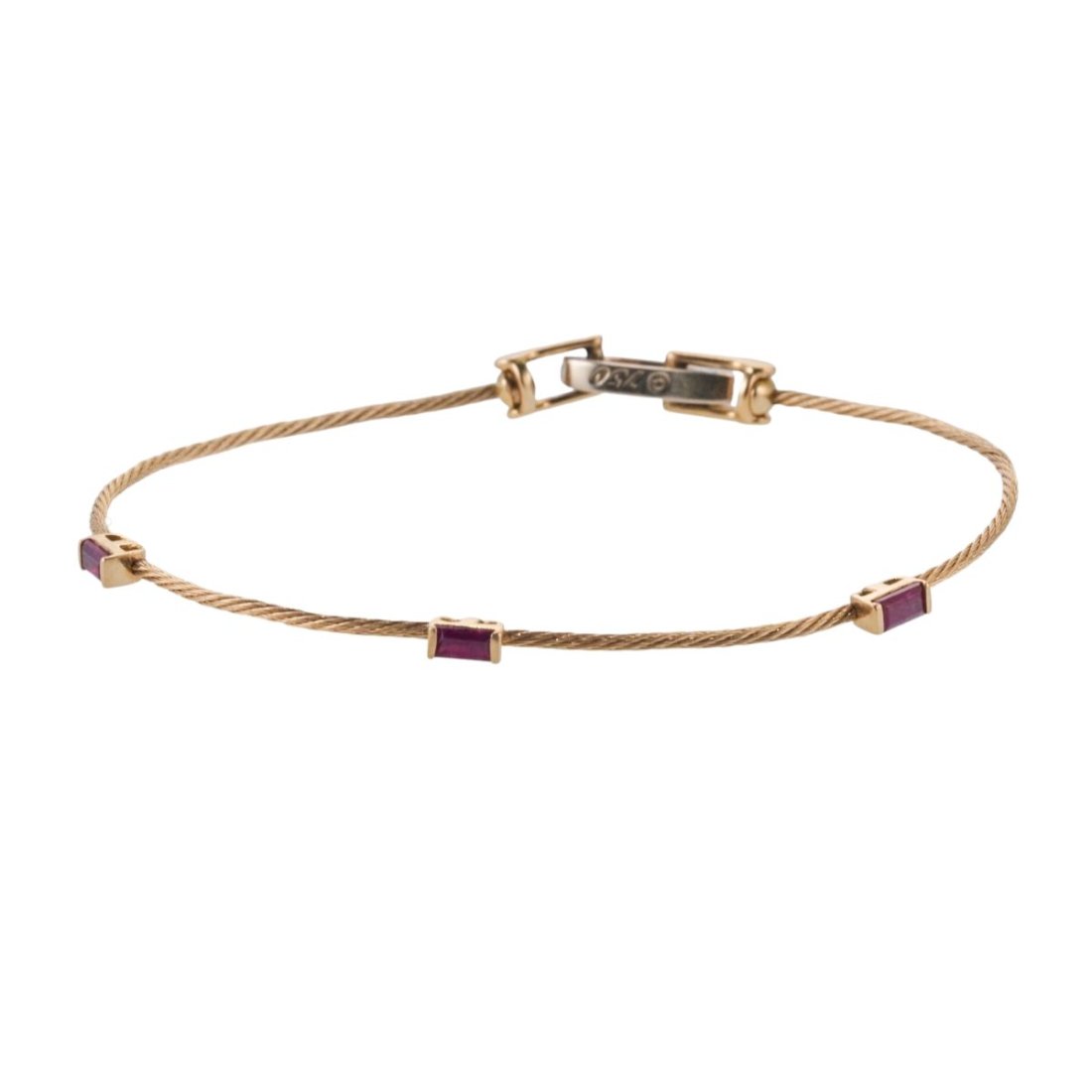 Kieselstein Cord Sterling Silver Alligator Bracelet (1 of 3)