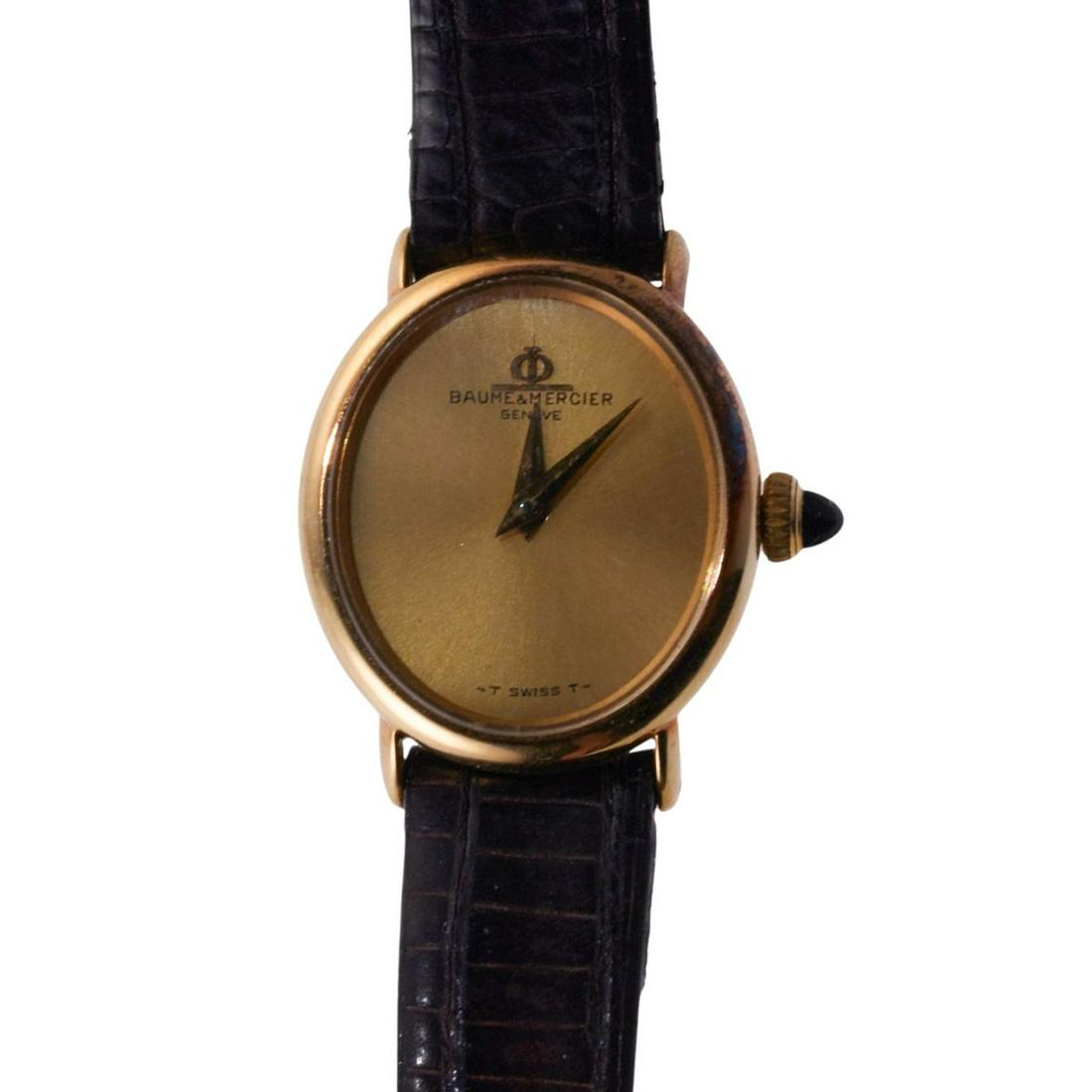 Baume and mercier cheap 18k gold ladies watch