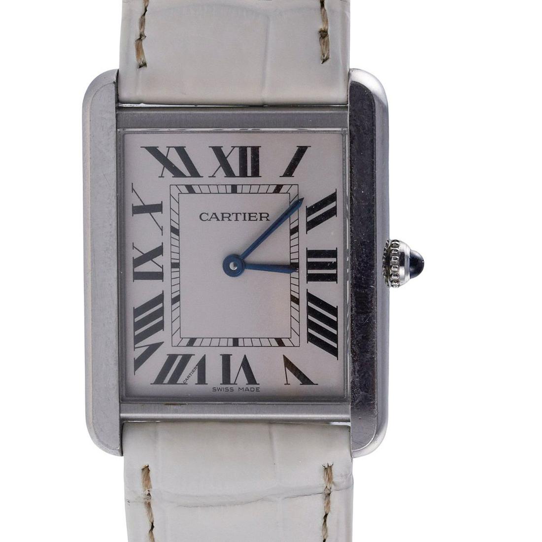 Cartier Tank Solo Quartz Watch 3169 (1 of 4)