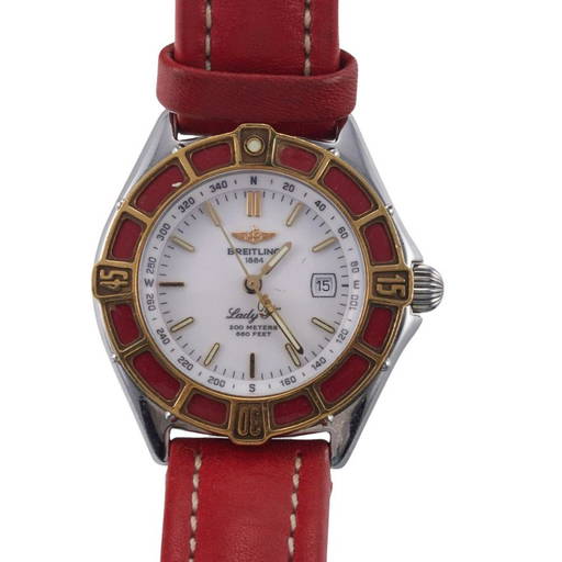 D52065 Breitling Breitling Lady J Watch Montre Breitling Lady J