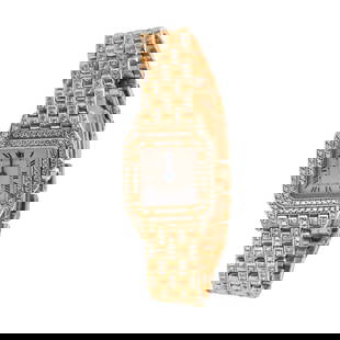 Cartier Panthere 18k Gold Diamond Quartz Ladies Watch 8057915: Metal : 18k Yellow Gold Designer : Cartier Movement : Quartz- running order Measurements : 21mm case diameter, will fit 6 3/4" wrist Reference/Model: : 8057915/Panthere Functions