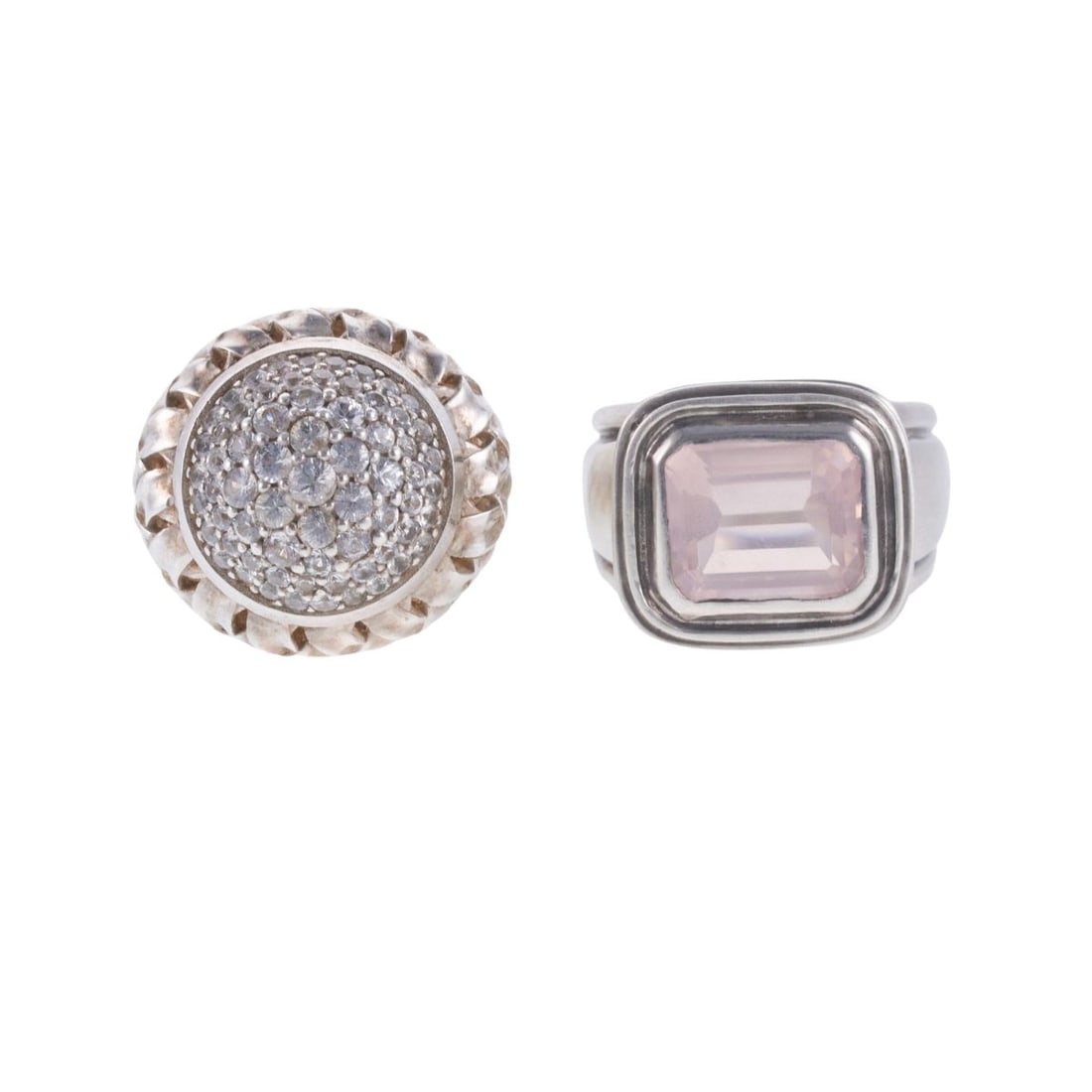 Slane & Slane Silver Gemstone Ring Lot of 2 (1 of 3)