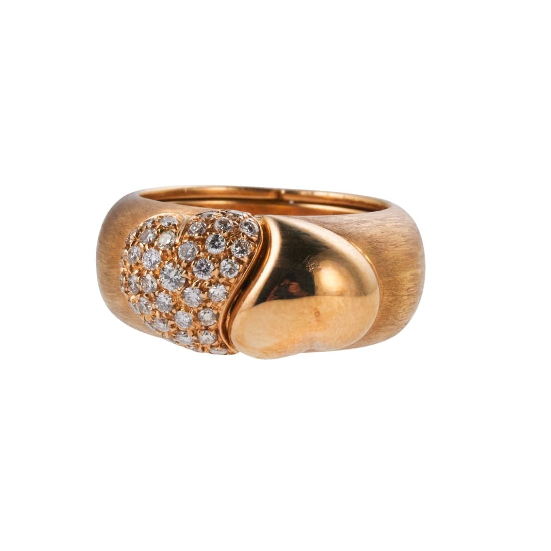 Repossi Love 18k Gold Diamond Puzzle Ring (1 of 8)