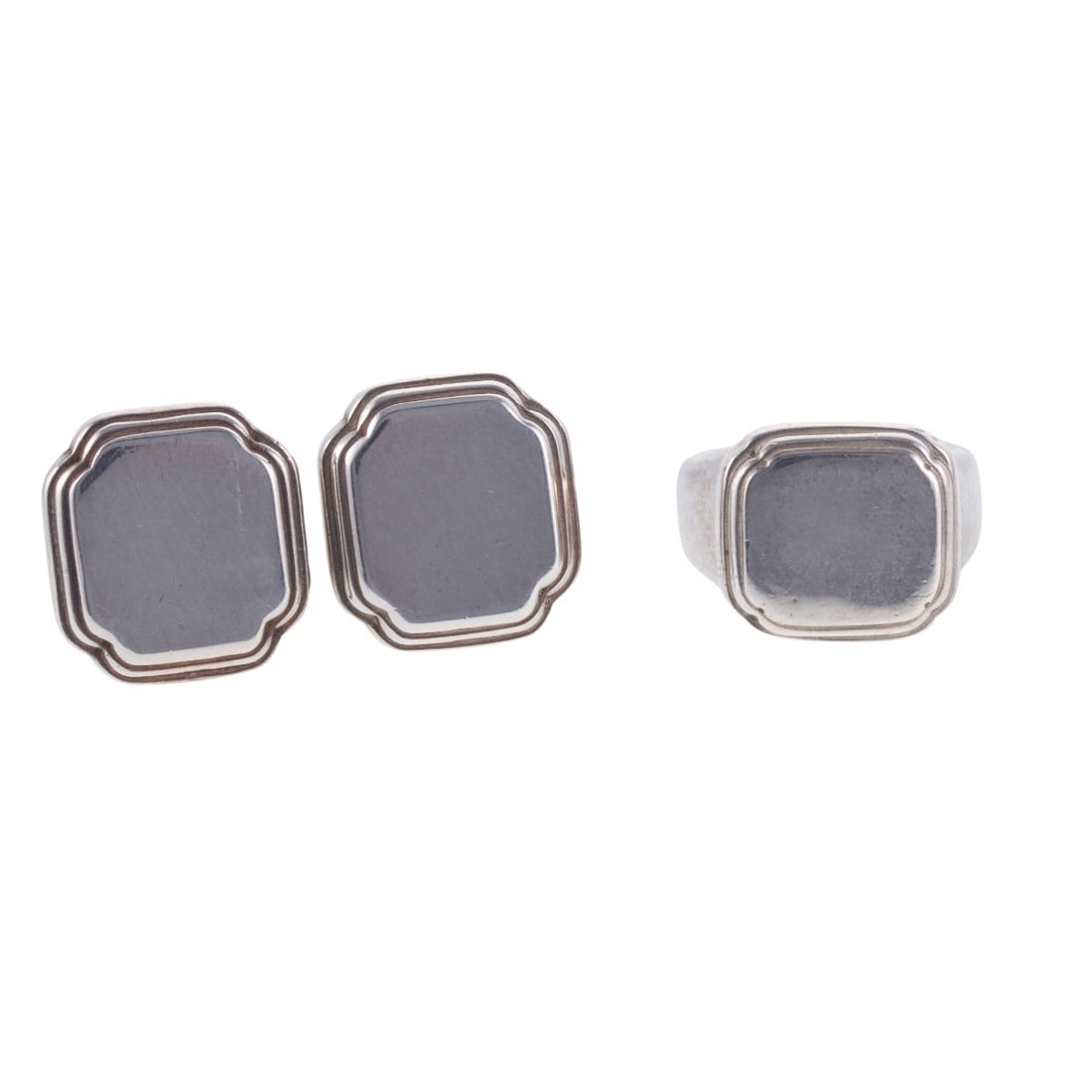 Slane & Slane Silver Ring Earrings Set (1 of 3)