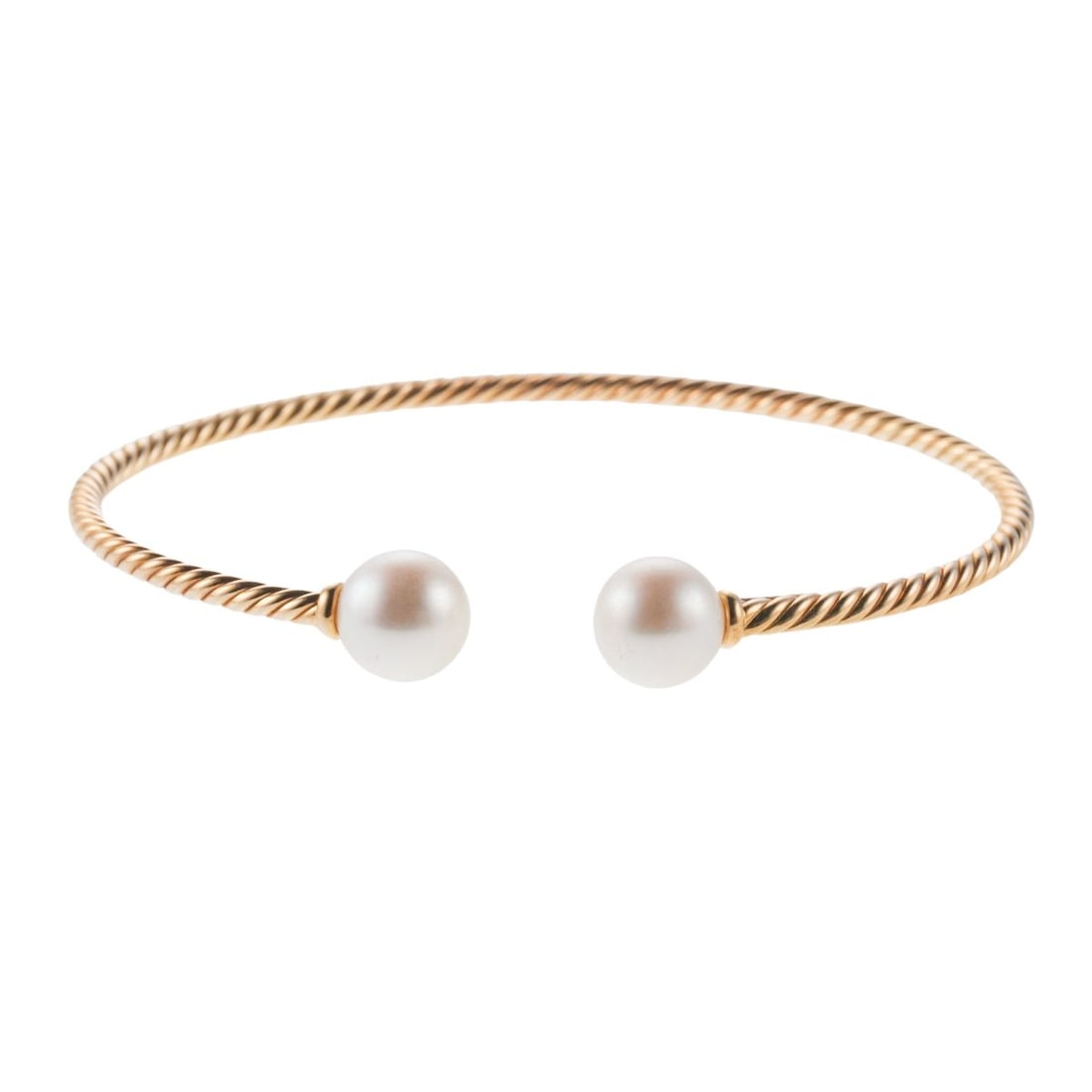 David Yurman Gold Pearl Cuff Bracelet (1 of 3)