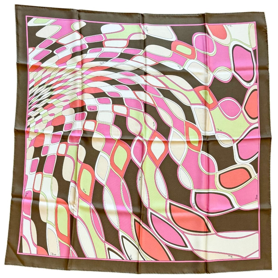 Emilio Pucci Silk Scarf (1 of 3)